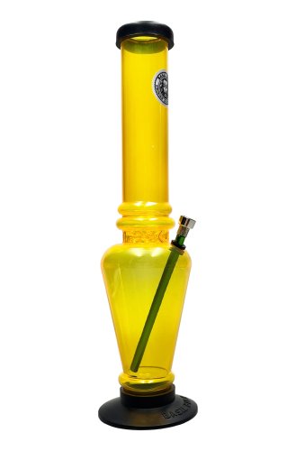 The  Flacon  Acrylic  Ice  Spike  Bong  Yellow